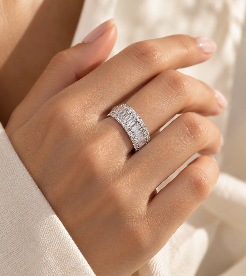 The Margaux Ring worn on hand