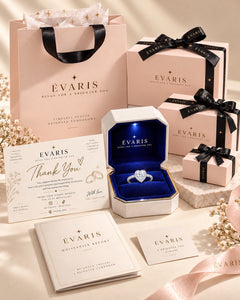 ÉVARIS blush gift packaging upgrade